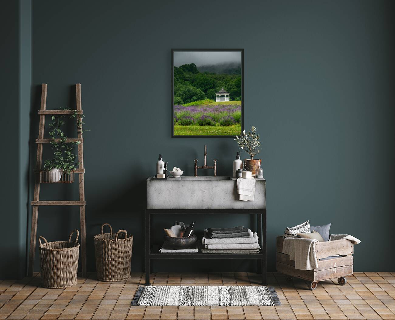 Lavender Gazebo Reproduction