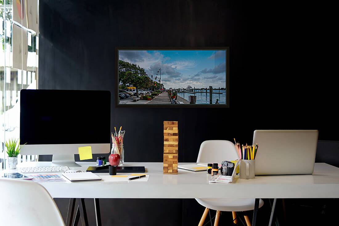 Boardwalk Beauty: A Pictorial Journey Through Beauforts Coastal Charm Reproduction