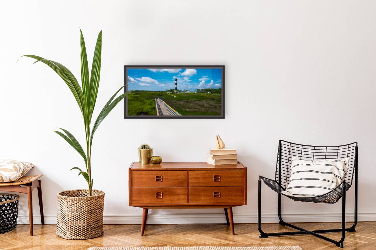 Whispers of Light: Bodie Island Walkway Reproduction