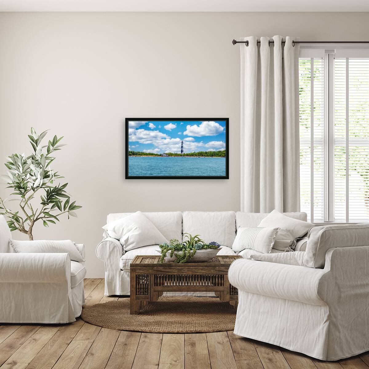 Whispers of Light: Exploring Cape Lookout Lighthouse Reproduction