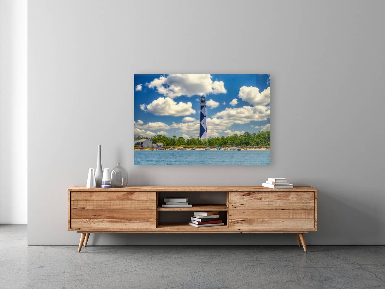 Whispers of Light: Cape Lookout Lighthouse Reproduction