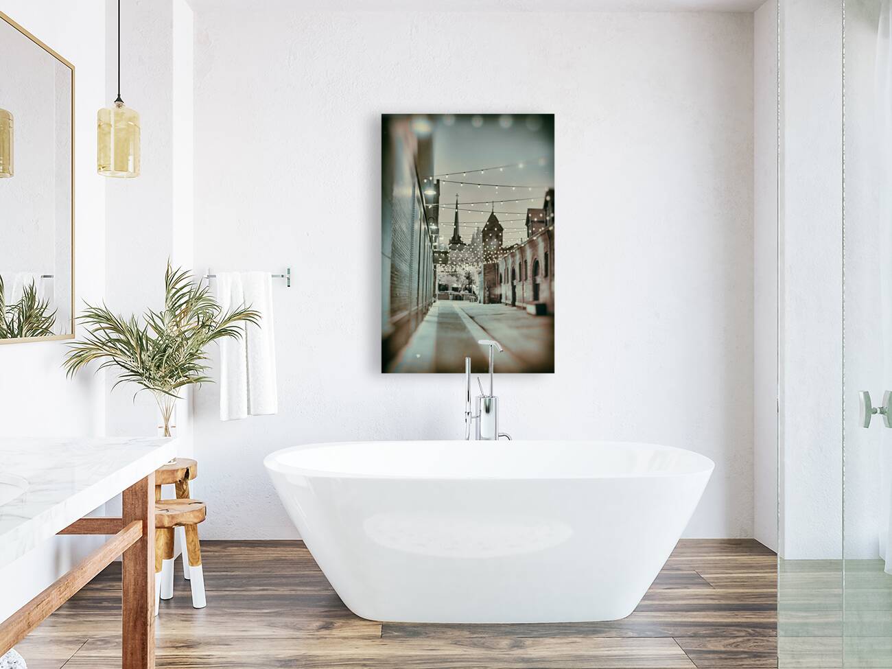 Lighted Alley Reproduction