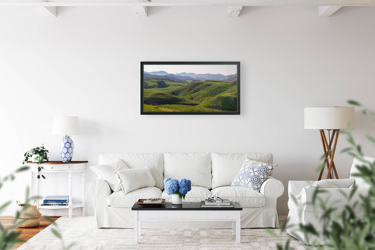 Verdant Horizons: Exploring the Green Badlands Reproduction