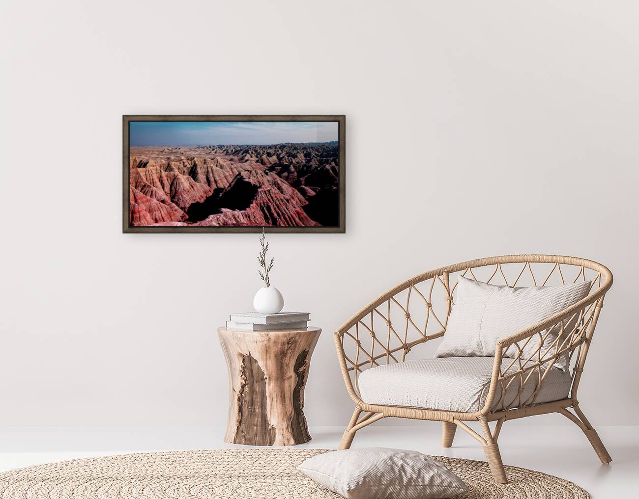 Mineral Symphony: Exploring the Badlands of South Dakota Reproduction