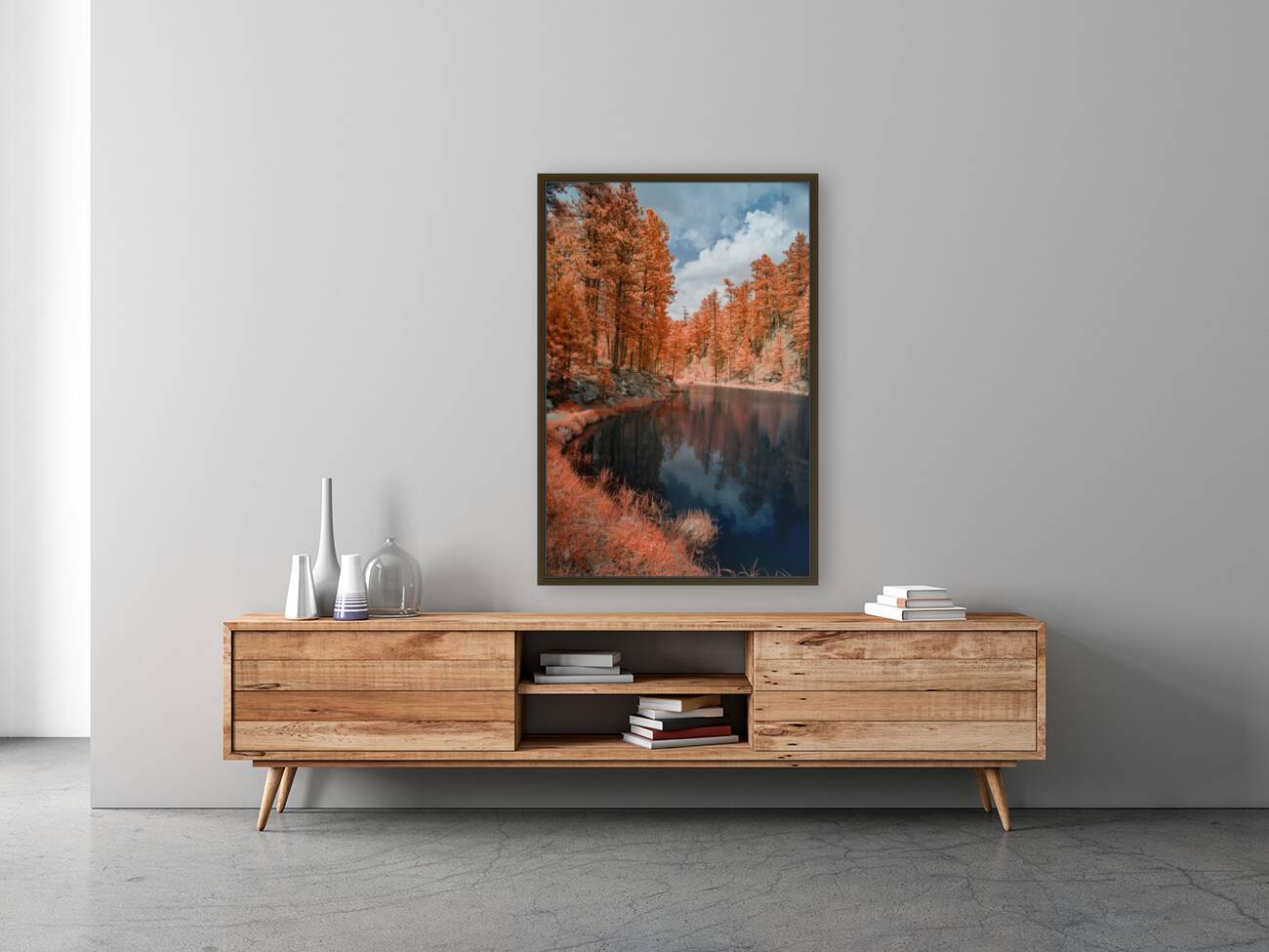 Pumpkin Skies at Coolidge Reproduction