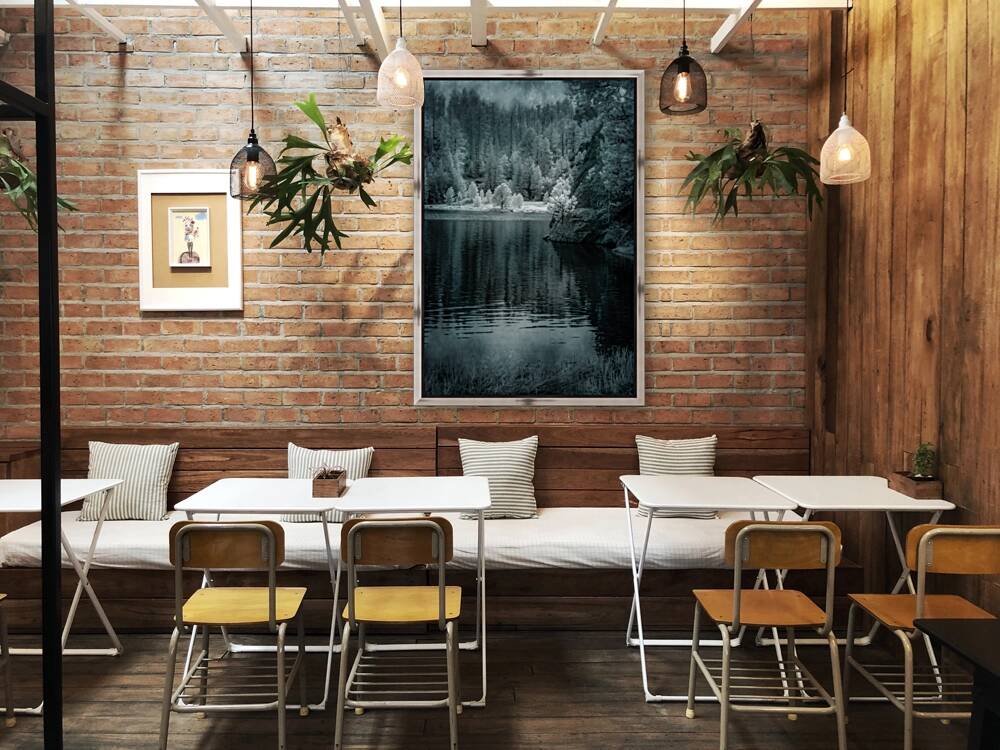 Enchanting Haze: Sylvan Lakes Smoky Pine Glow in Infrared Reproduction