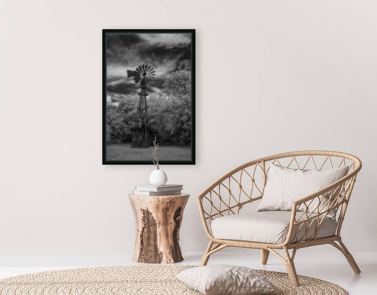 Windmill Whispers: A Gentle Breeze Reproduction