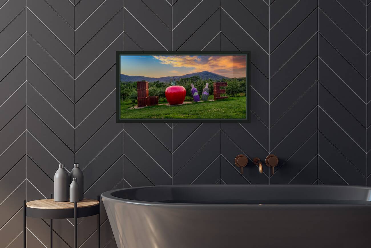 Mountain Garden Mosaic Reproduction