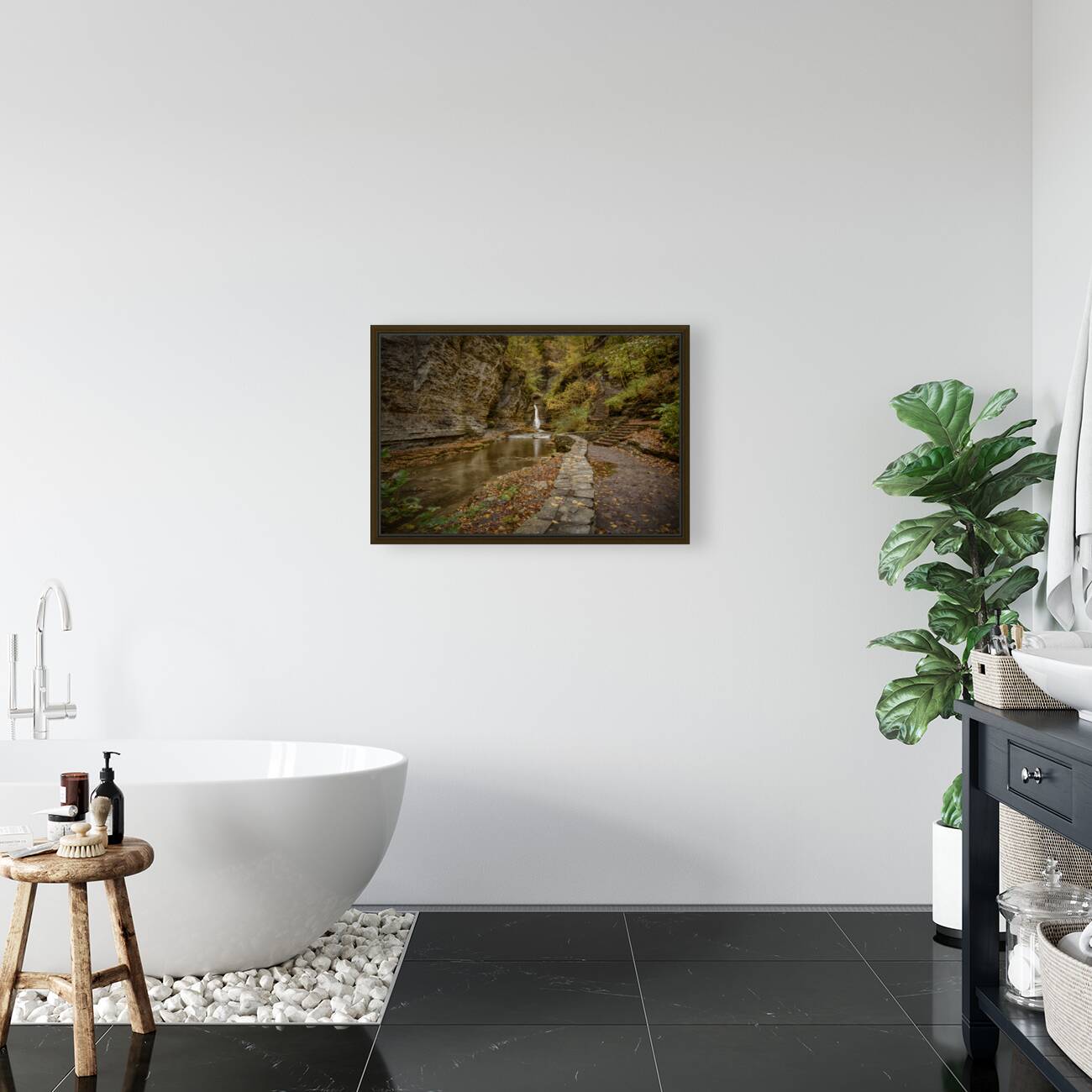 Flat Space Reproduction