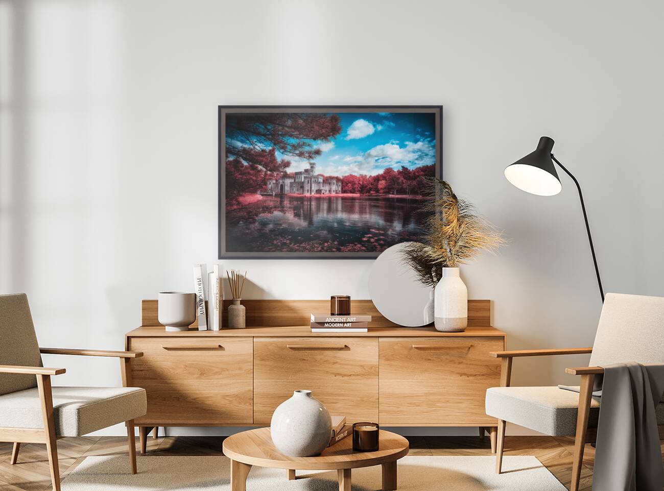 Newmans Castle: A Texan Tale in Infrared Bloom Reproduction