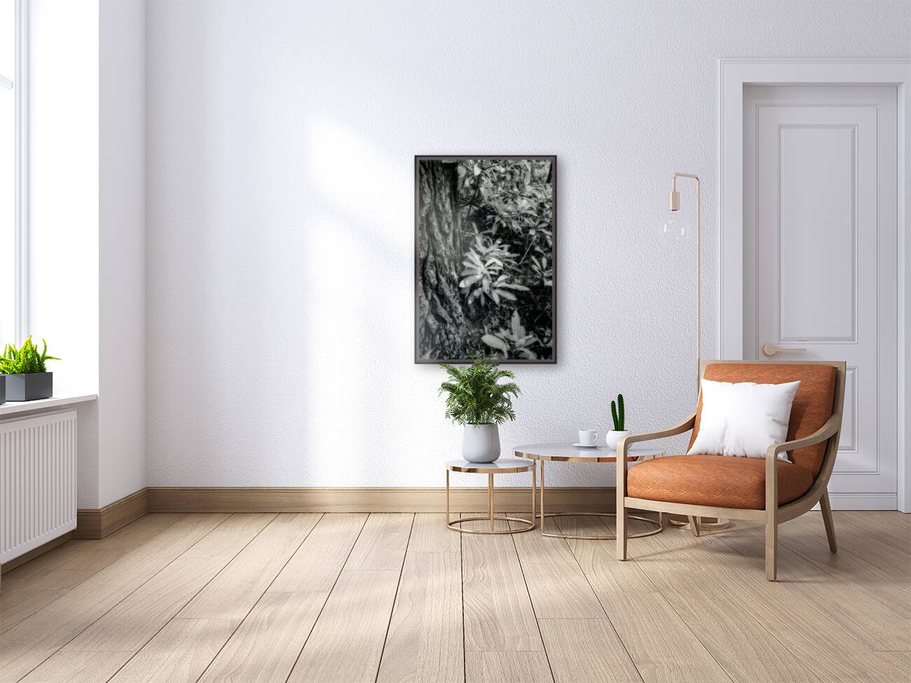 Shadows and Light Dance: Kentucky Leaves Reproduction