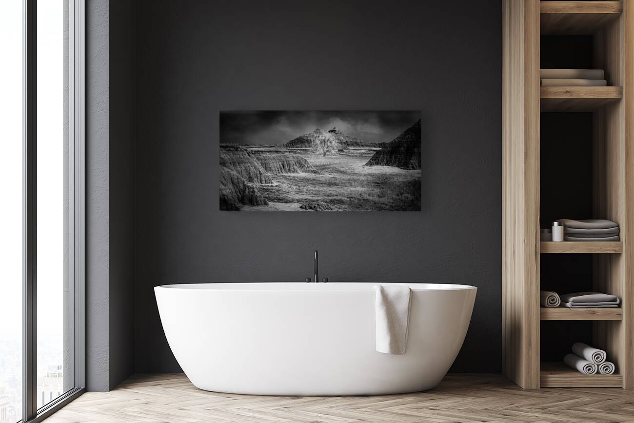 Solitary Sentinel of the Badlands Reproduction