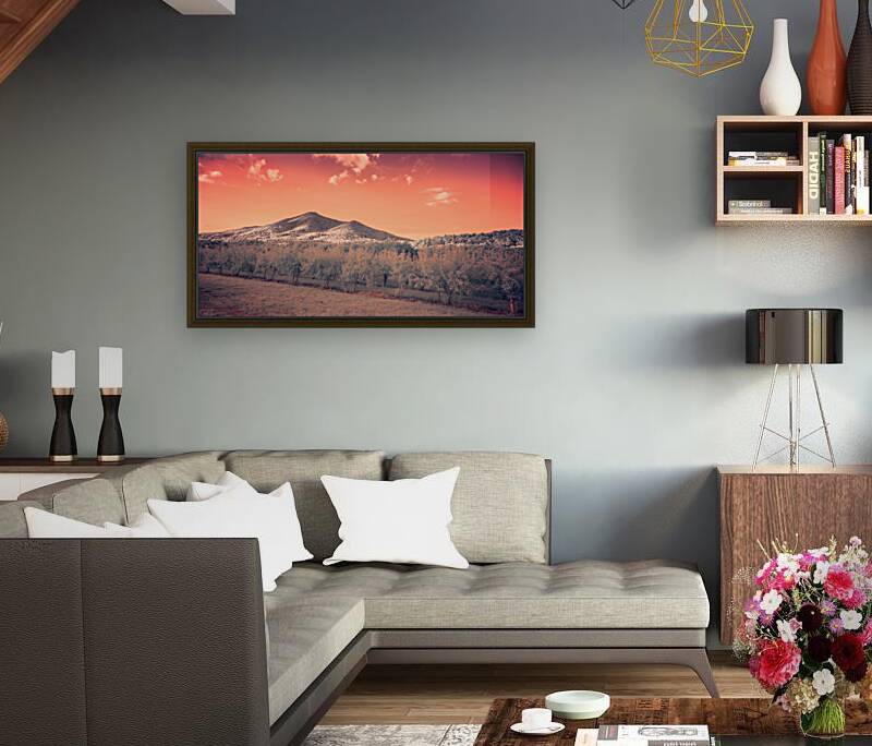 Orange Mountain Shine Reproduction