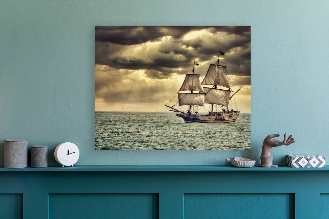 Maritime Marvel: Witnessing a Historic Tall Ship Arrival During Our Family Vacation to Cape Charles Virginia -2 Reproduction