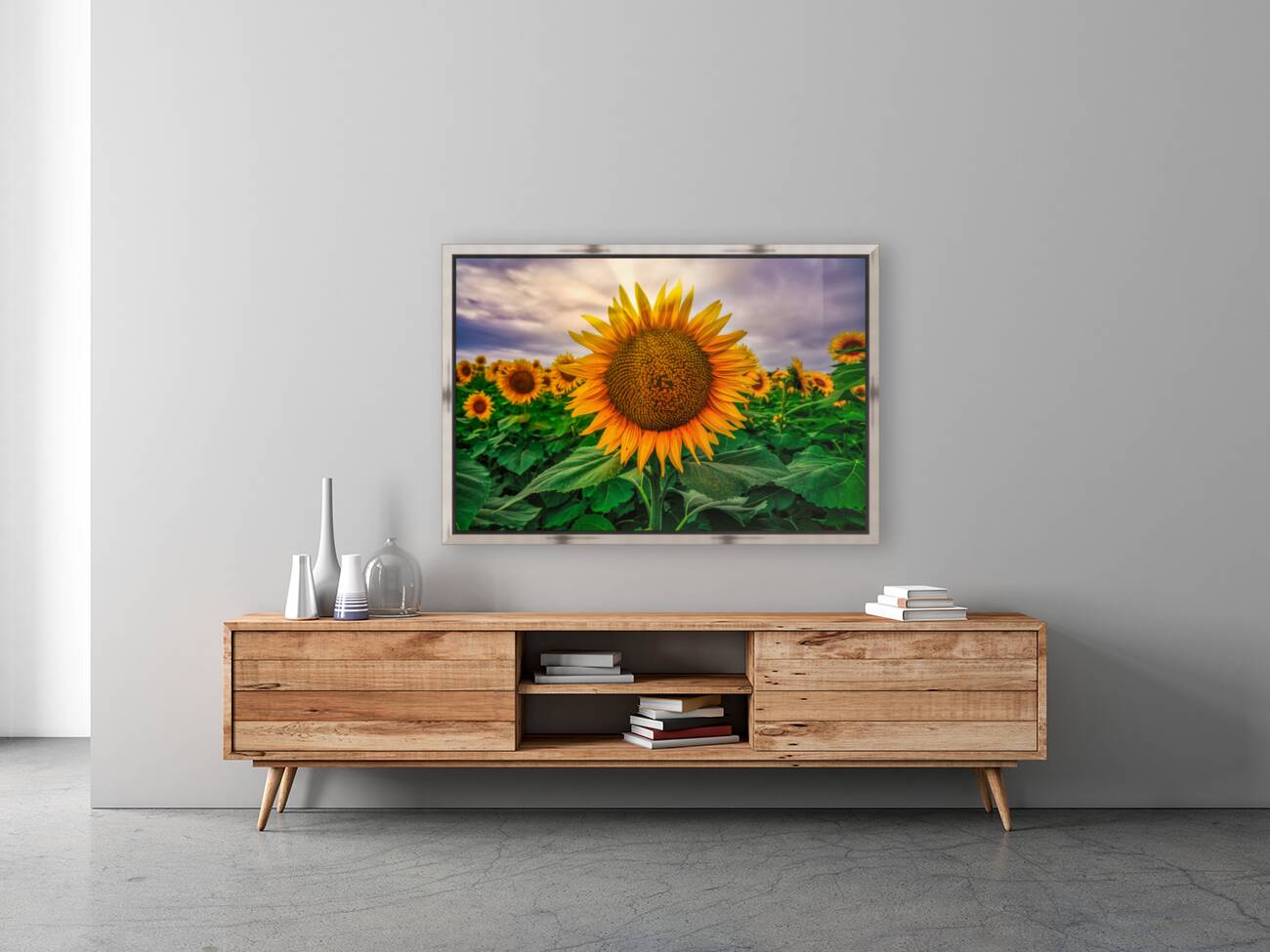 Sunset sunflower Reproduction