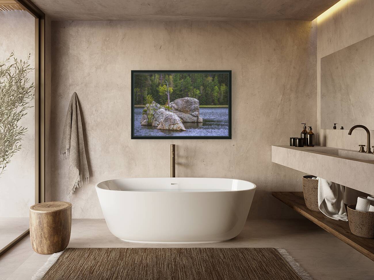 Exploring Sylvan Lake: Discovering A Rock Island Reproduction