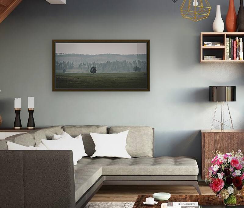 Solitudes Symphony: A Journey Through Custers Wildlife Loop Reproduction