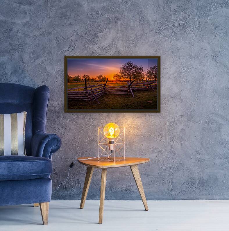 Pennsylvania Dawn: First light in Gettysburg Reproduction