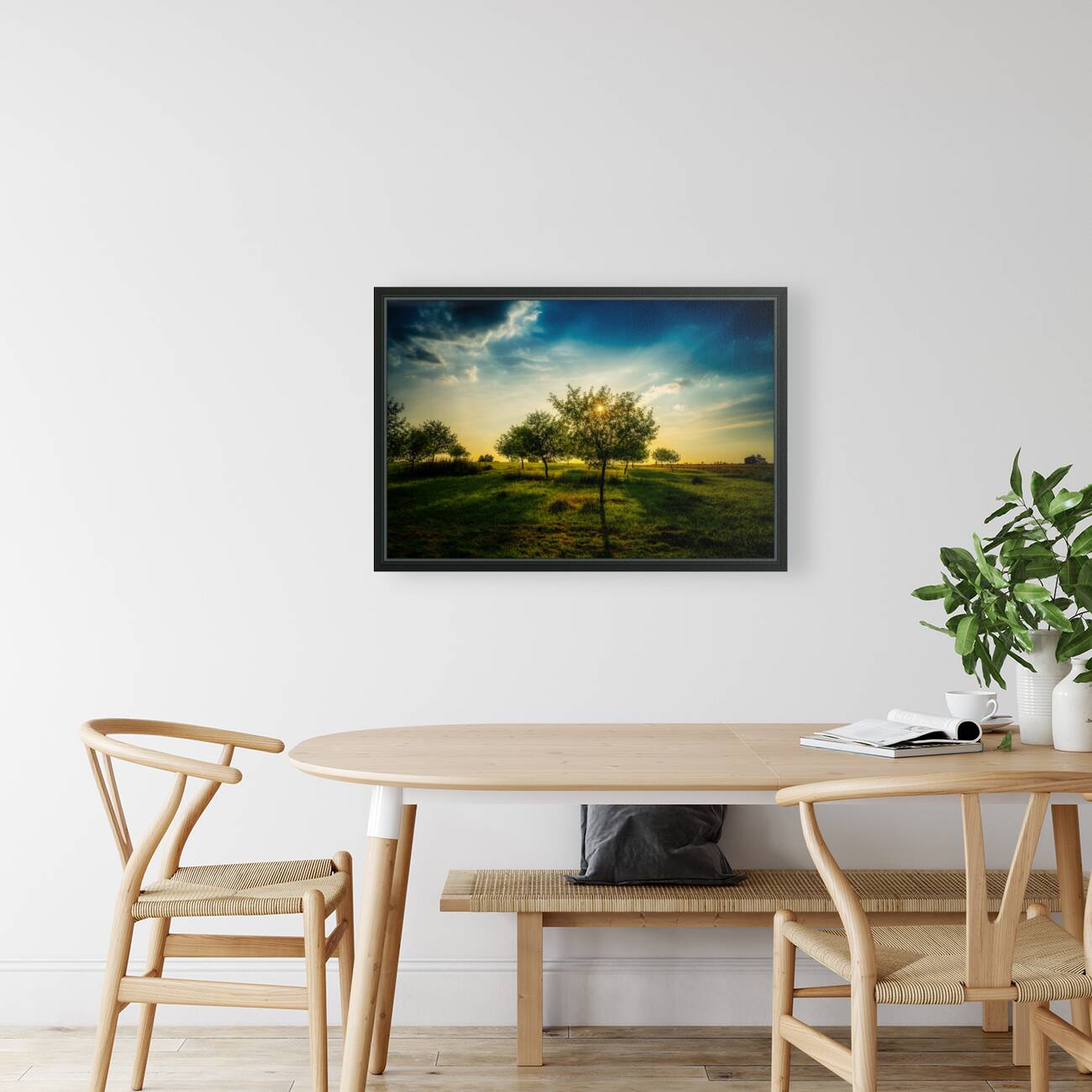 Golden Hour Symphony: Trostle Farms Enchanting Ambiance at Gettysburg National Military Park Reproduction