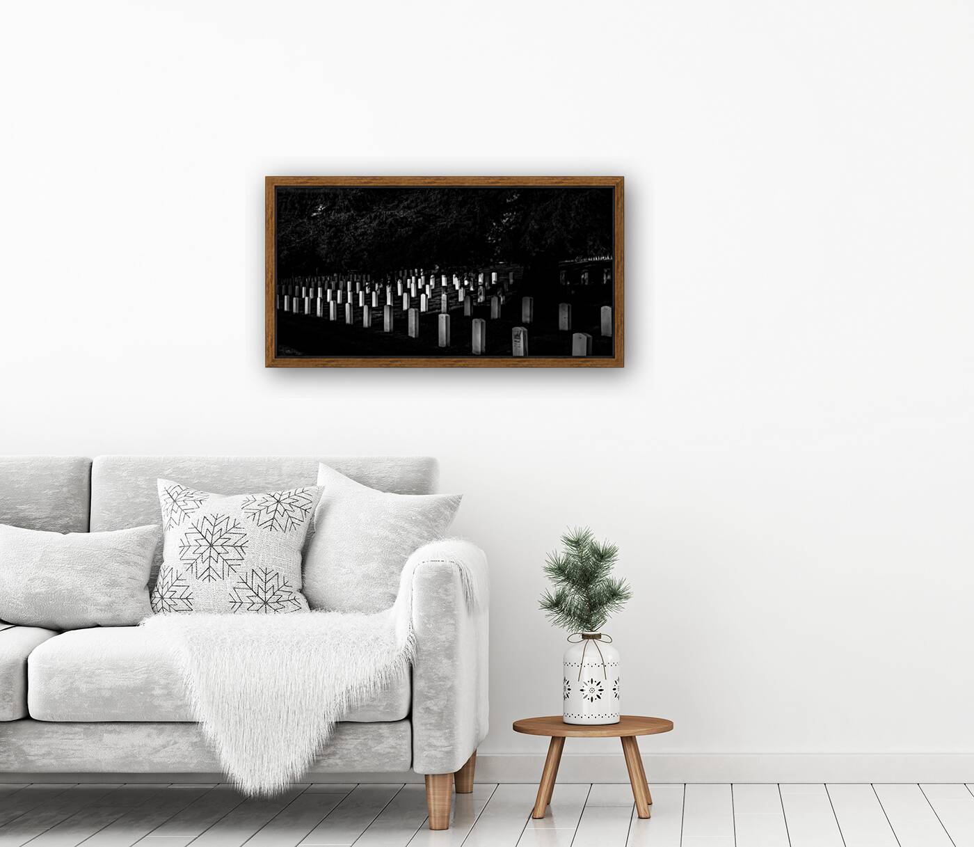 Silent Solace: Gettysburg National Cemetery Reproduction