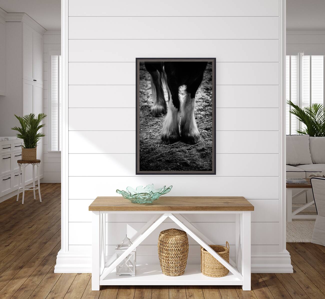 Hoofed Elegance: Exploring the Intricate Details of a Florida Horse Reproduction