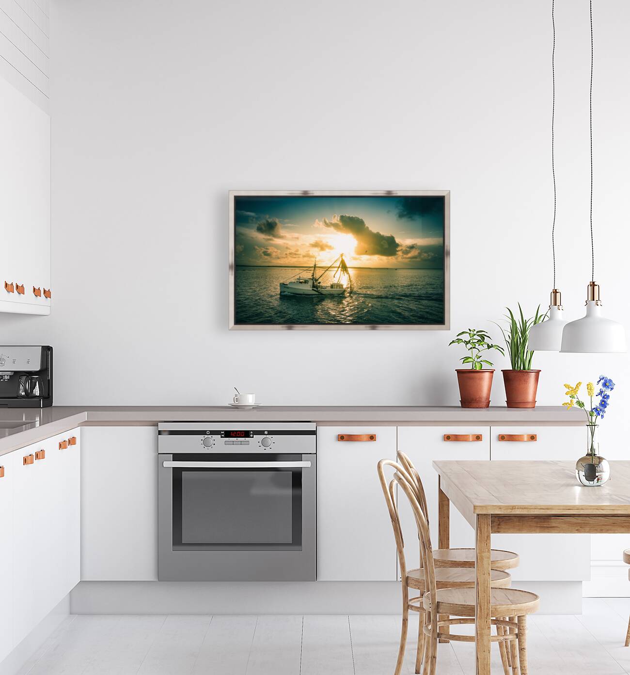 Whimsical Waves: A Visual Odyssey of Beauforts Coastal Charms Reproduction