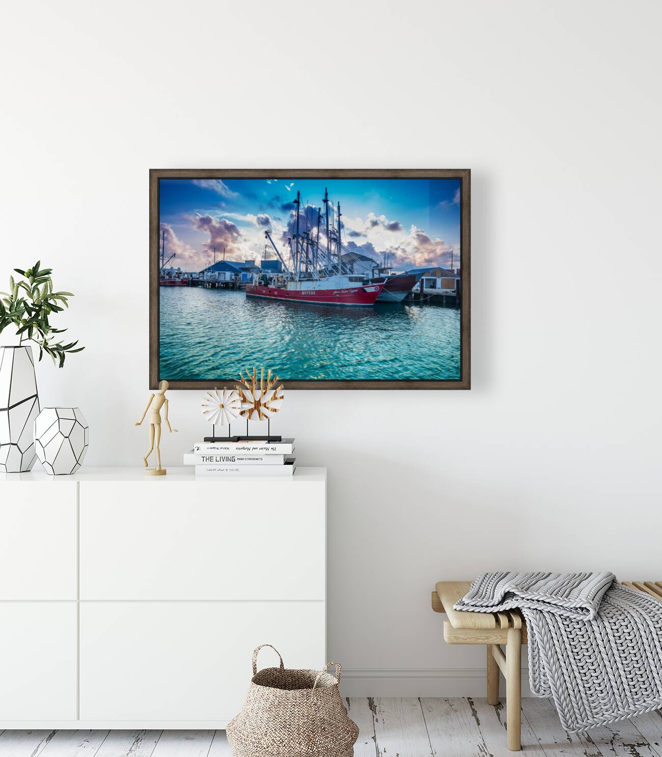 Shrimpers Rest: A Dockside Tale of a Coastal Catcher Reproduction