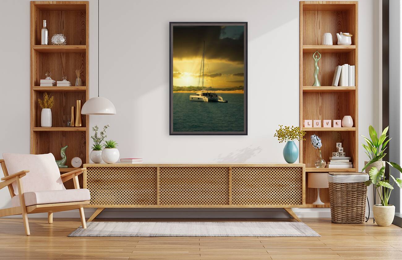 Oceanic Odyssey: Our Love Story in Beauforts Waves Reproduction