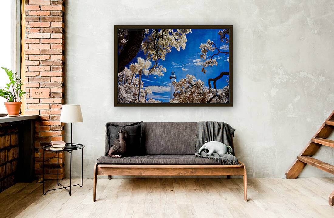 Whispers of Light: Saint Simons Lighthouse Enchantment Reproduction