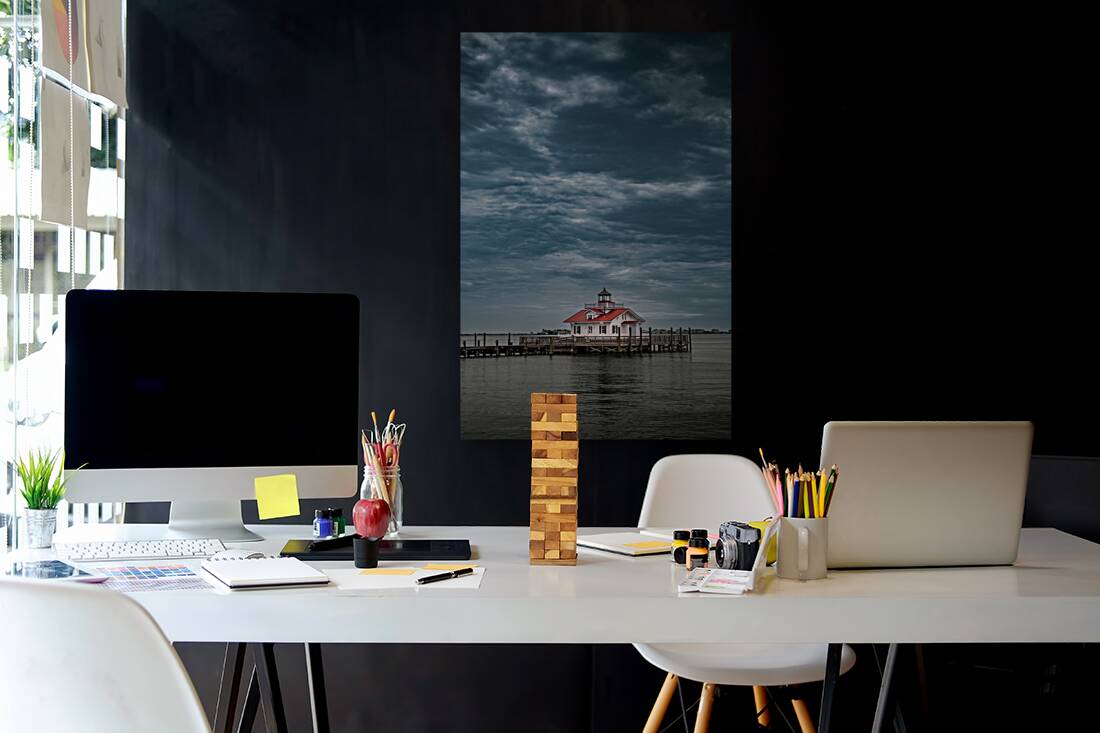 Whispers of Light: Weathering the Storm in North Carolina Reproduction