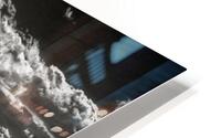 Horizon of Whispering Clouds HD Metal print