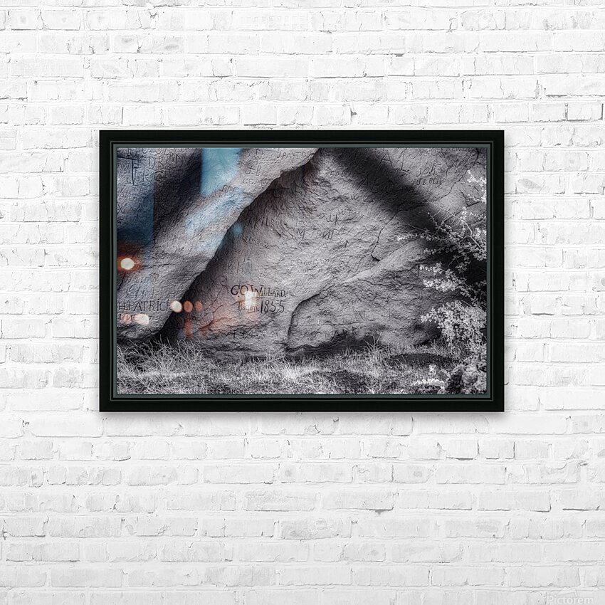 Legacy in Rock: Register Hill Wyoming  HD Sublimation Metal print with Decorating Float Frame (BOX)