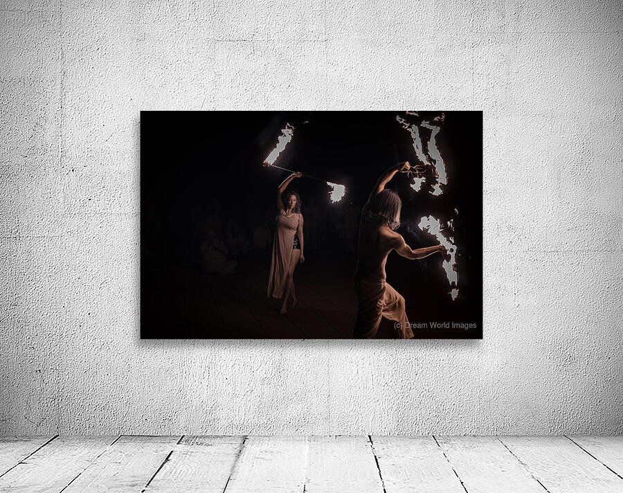 Torchlit Ballet Duo Wall Preview