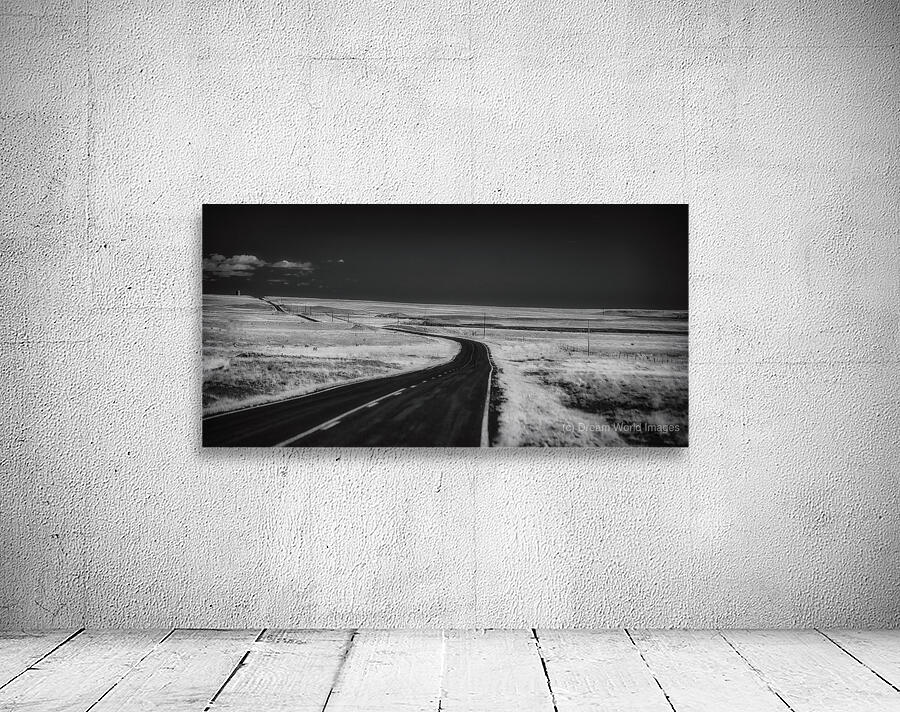 Horizon of Infinite Solitude: Long Black Road Wall Preview