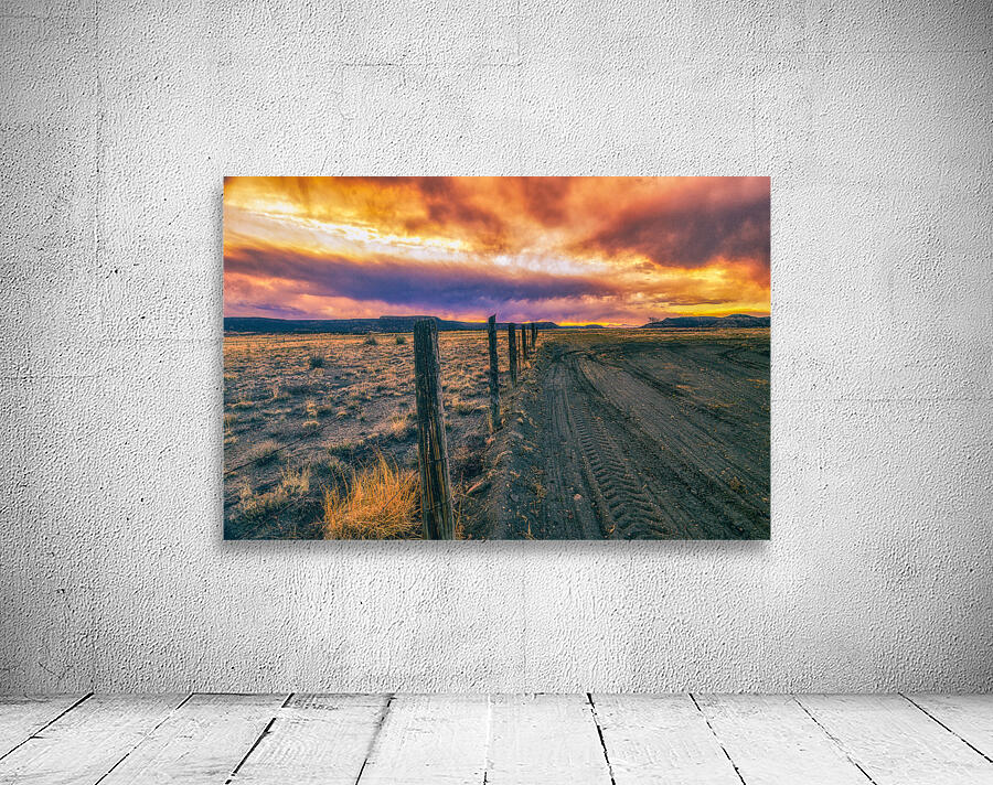 Whispers of a Fiery Horizon Wall Preview