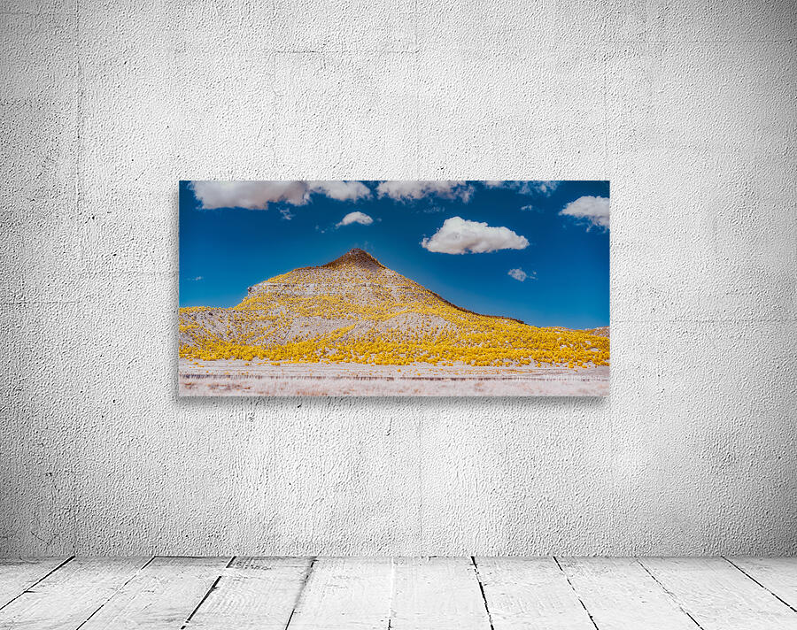 Golden Peak Under Azure Dreams Wall Preview