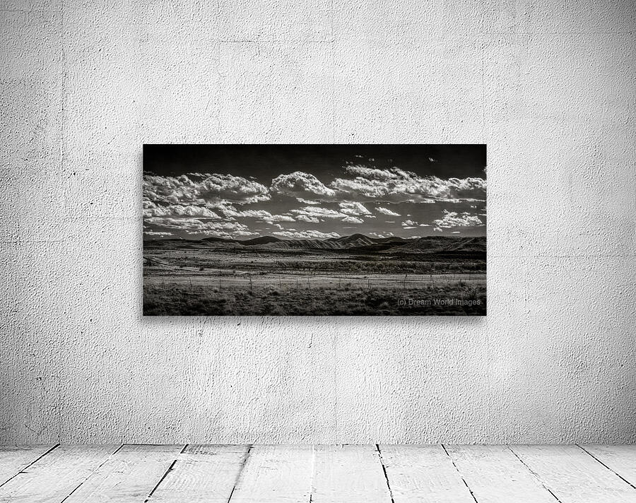 Horizon of Whispering Clouds Wall Preview