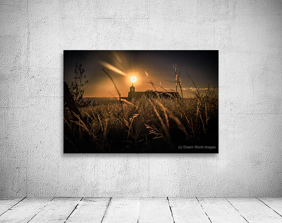 Bell Tower in Golden Repose Wall Preview