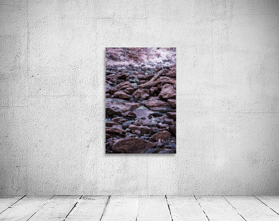 Mystical Creek Beneath the Purple Veil Wall Preview