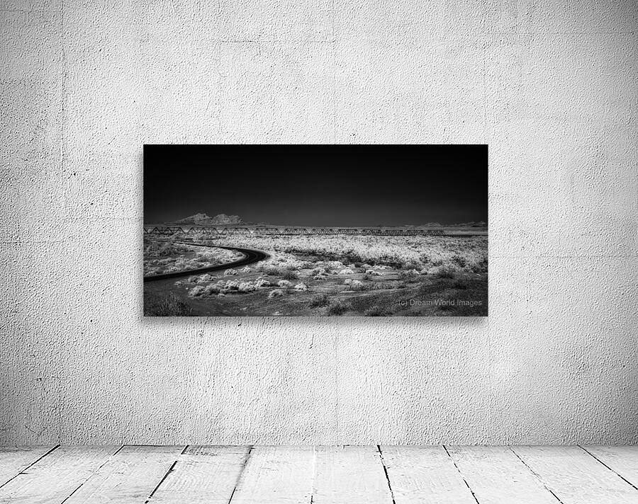 Bridge of Silence in Sunlit Desert Wall Preview