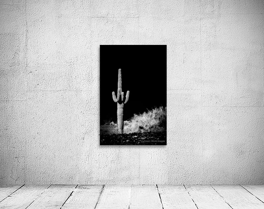 Vertical Echoes in a Desert Canvas Wall Preview