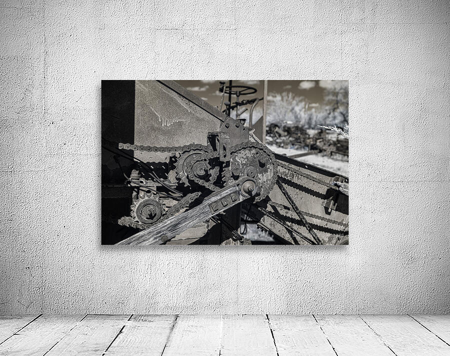 Rustic Relic   Gears Wall Preview