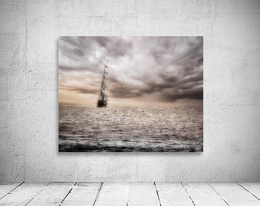 Maritime Marvel: Witnessing a Historic Tall Ship Arrival During  Wall Preview