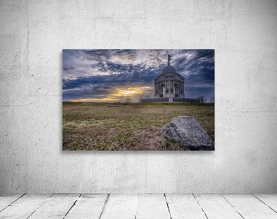 Pennsylvania Monument Sunset Wall Preview