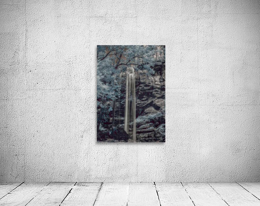 Tranquil Veil   Blue Falls Wall Preview