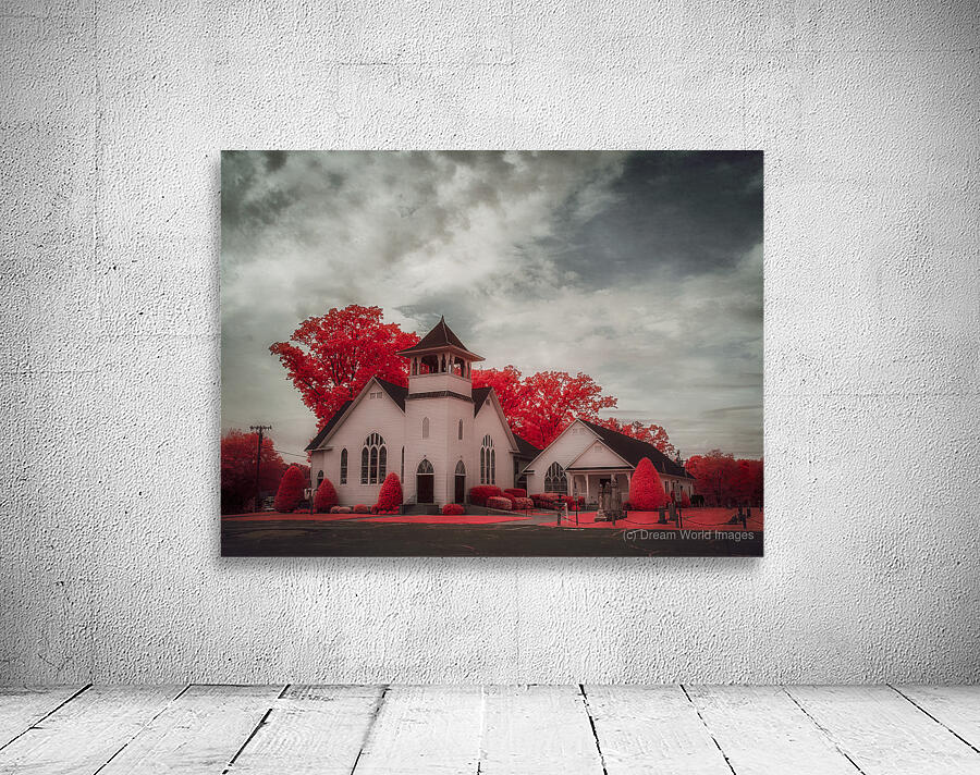 Spiritual Splendor   Crimson Steeple Wall Preview