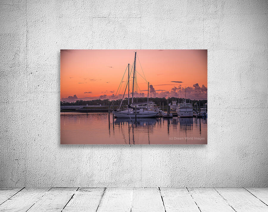 Maritime Magic: Capturing Coastal Sunrise Delights in Beaufort Wall Preview