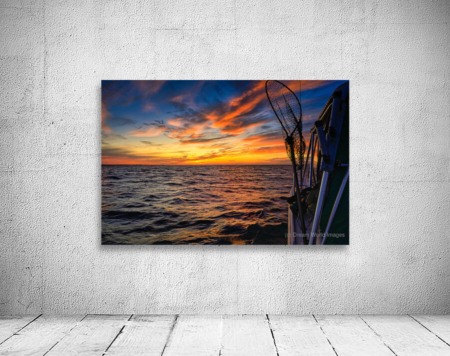 Sailing into Octobers Glow: A Maritime Adventure on the Waves Wall Preview