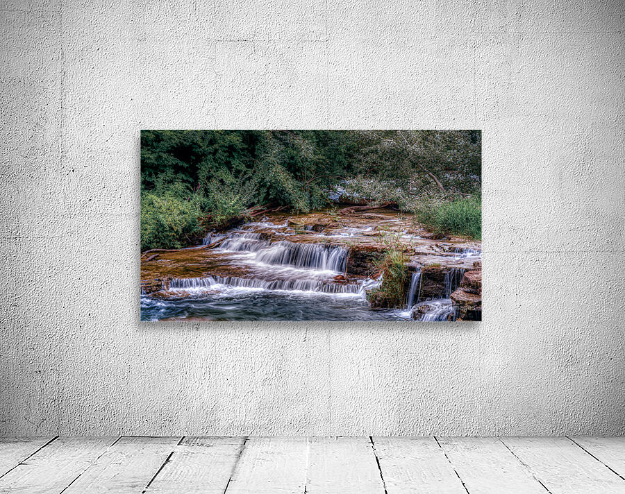 Tranquil Cascades: A Quaint Ducks Tale Upstream from Niagara Falls Wall Preview