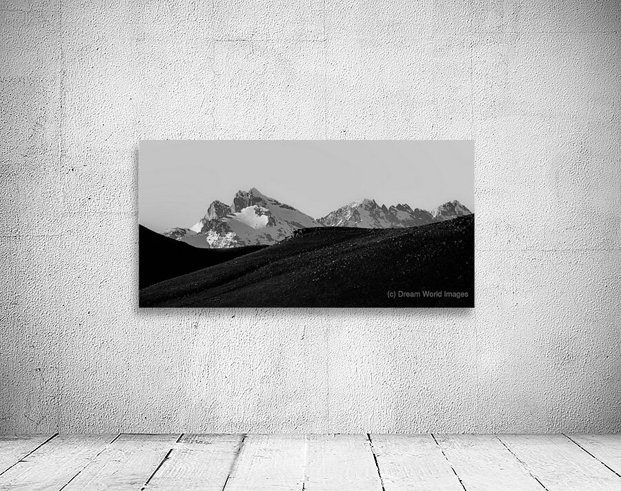 Tetons Dark Prelude Wall Preview